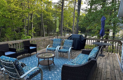 Beaver Island House | ALL DECKED OUT is a fun, bright, and beautiful home in town.