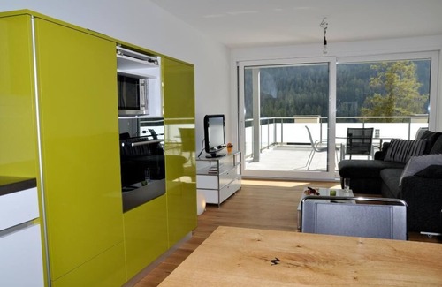 Engadin Scoul Apartment | Allegra and welcome to the La Perla A2 vacation apartment