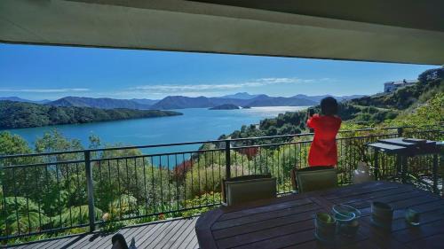 Waikawa Bay Apartment | Allports Sea view Apartment with Spa pool