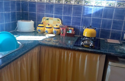 Los Alias Condo | Almond Reef Accommodation delightfully restored apartment, quiet, rural village.