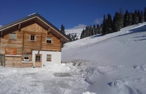 Lachtal Cabin | Almrauschhütte Markus - Hütte, Dusche und Bad, WC, Bergseite