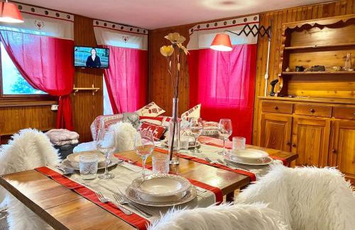 Antagnod Apartment | Alpine Majestic Escape - Balcone sulle Piste di Sci CIR 0102