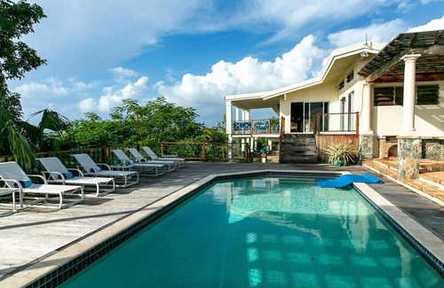 Contant Farms Villa | Altagracia: Stunning Sunsets! Endless Decks! Huge Pool!