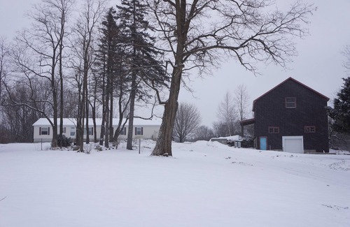 Altmar House | Altmar Rental on Salmon River and C5A Snowmobile Trails, huge private yard space