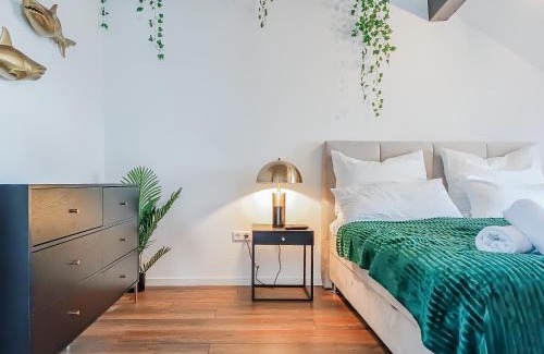 Braunschweig City Center Apartment | Altstadtflair in der Fußgängerzone mit Parkplatz und Home Office
