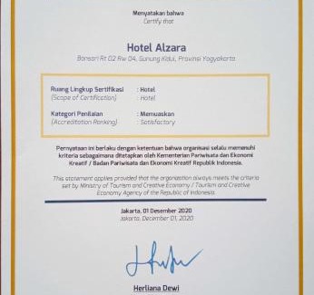 Wonosari Hotel | Alzara Hotel Syariah