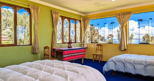 Isla Amantani Hotel | Amantani sol Andino