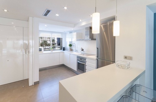 Grau i Platja Apartment | Amazing Apartment in front of the Beach with sunny terrace. Airco.