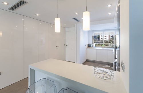 Grau i Platja Apartment | Amazing Apartment in front of the Beach with sunny terrace. Airco.