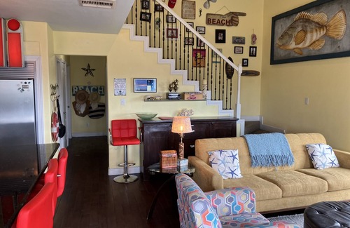 Surfside Beach House | Amazing beach and bay views! Has everything you need and easy walk to the beach