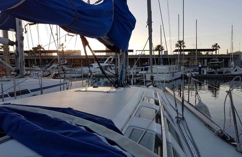 Diagonal Mar i el Front Maritim del Poblenou Boat Rental | Amazing flat in classic boat - Barcelona