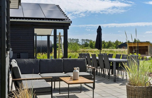 Fjellerup Strand House | Amazing home in Glesborg with sauna