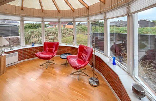 Houvig Strand House | Amazing home in Ringkøbing with sauna