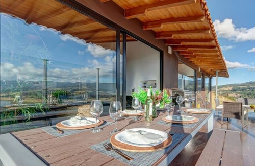 Choconta House | Amazing house at sisga reservoir with view and jacuzzi