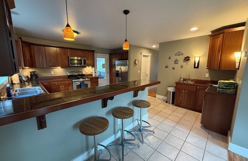Alyeska House | Amazing location with hot tub and front row views of Mt. Alyeska