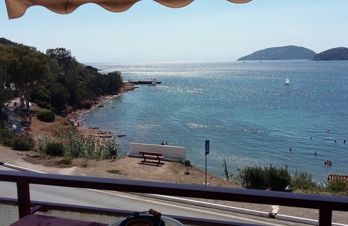 Palaia Fokaia Apartment | Amazing View from the balcony
