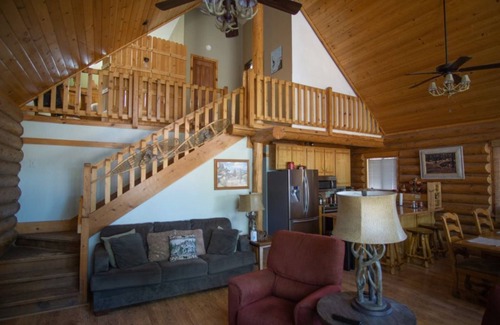 Alpine Cabin | Amazing view Log Cabin
