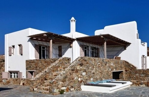 Elia Villa | Amazing view Mykonian Villa with 5 bedrooms and pool