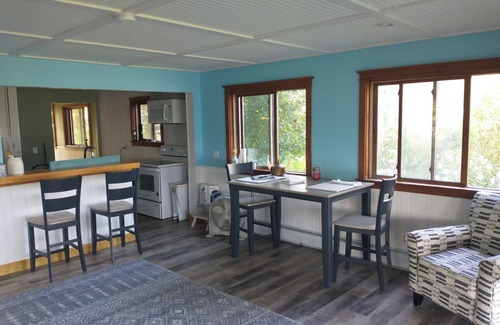 Trenton House | Amazing views from beachfront house with plush, grassy yard and best beach in ME