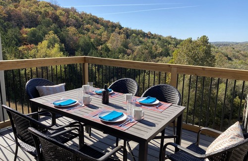 Indian Point Condo | Amazing Views from the 20 ft Patio - Next to Silver Dollar City!