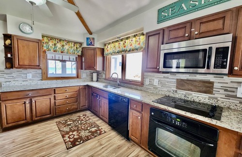 Barstow House | Amazing views from your beach front home. Over a mile of beach to explore!