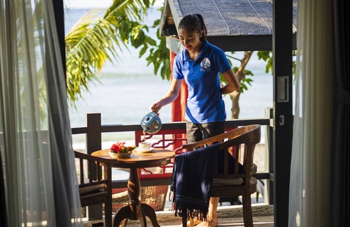 Purwakerti Cabin | Amed Lodge with seaview and diving spot