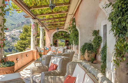 Montepertuso Villa | AMORE RENTALS - Villa Angelina 1 with private Pool, Sea View, Chef and Breakfast Ideal for Weddings