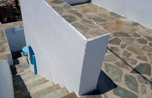 Amorgos Town Apartment | Amorgos meltemi apartment room 2 - panoramic view