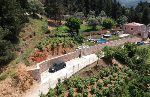 Loulos Villa | Ampelos Cretan Villa Private Pool & Heated Ozone Jacuzzi