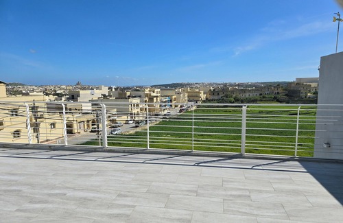 Kercem Apartment | Ample and Modern Penthouse, 2nd floor, 3 bedroom with field view.