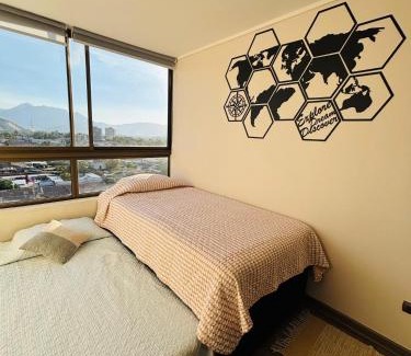Los Andes Apartment | Amplio depto 2D2B con hermosa vista en Los Andes