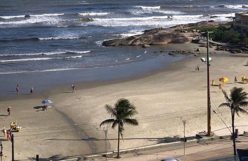 Praia dos Sonhos Apartment | Amplo apto, frente para o mar com 2 garagens - Praia do Sonho