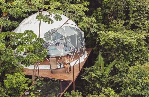 Tajo Alto Resort | AN AMAZING DOME IN THE JUNGLE