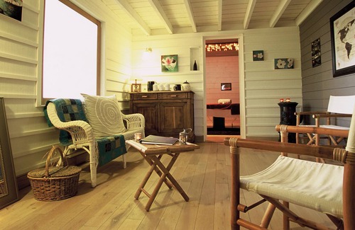 Ploemel Ski Chalet | An ecolodge with swimming pool, surrounded by nature and 10 minutes from the beach!