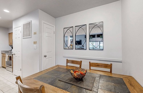 South Lake Tahoe House | An elevated mountain escape awaits at this Lakeland Village townhome