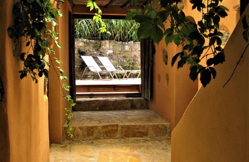 Lefkogeia Villa | An enchanting antique stone villa in South Rethymno, 2 km away from the beach