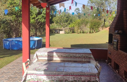 Guararema House | An environment with lots of nature and tranquillity.