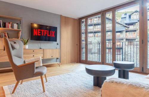 El Tarter Apartment | AndBnB I Refugio a Pie de Pistas con Piscina, Sauna y Gym