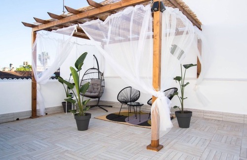 Merida Old Town Apartment | Andy - Suite with Jacuzzi and terrace