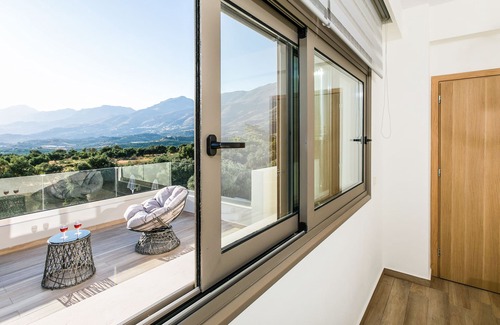 Lefkogeia Villa | Anemolia, New, Luxurious villa with unique sea and mountain view, private pool