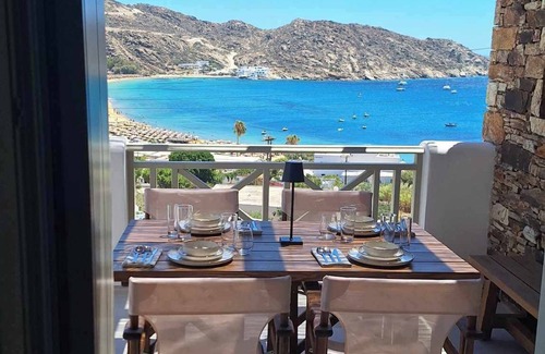 Ios House | Anemone Villa w/Private Pool — 5 minute from Mylopotas beach