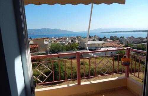 Molos-Agios Konstantinos Apartment | Angela's Apartment with beautiful balcony view