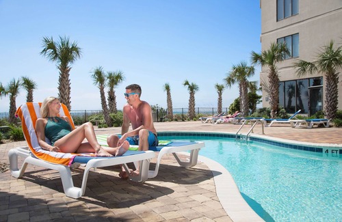 Myrtle Beach Resort | Angle Ocean View 2 Bedroom at Family Resort + Official On-Site Rental Privileges