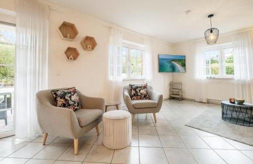 Langballigholz Apartment | Ankerplatz - Fewo mit Garten, nur wenige Meter zum Strand