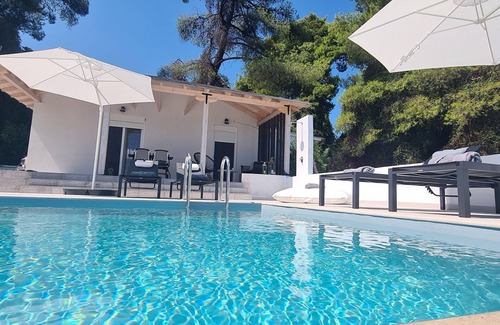Kriopigi Villa | Anna Maria Luxury Suite with private pool