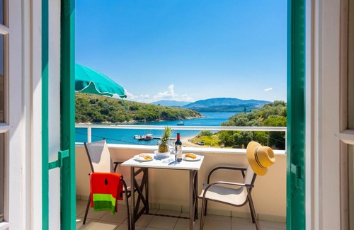 Agios Stefanos Apartment | Anna: Walk to Beach, Sea Views, A/C, WiFi, Car Not Required - 3426