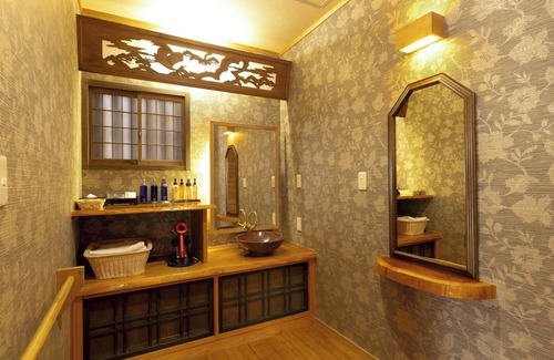 Kannawa Onsen Hotel | Annex Without meals Separate JapaneseWestern style room with hot spring nonsmoking/Beppu Ōita