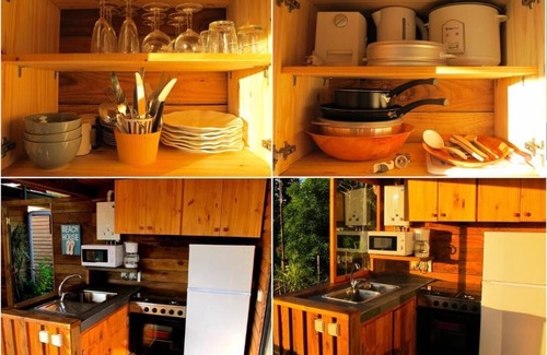 Arue House | Anuhe Bungalow with Ocean View - Bounty Lodge Tahiti