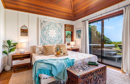 Kahaluu-Keauhou House | Aolani Coffee Cottage w/ Ocean Views & AC!