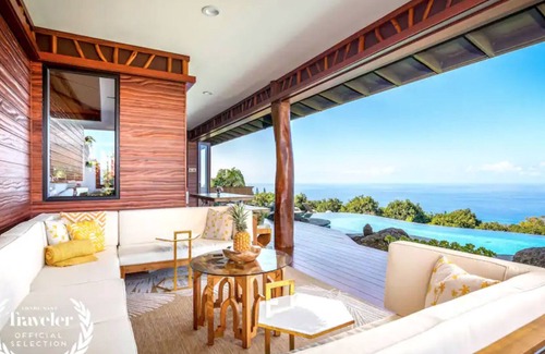 Honalo Villa | Aolani House & Cottage Villa Ocean Views Sleeps 12